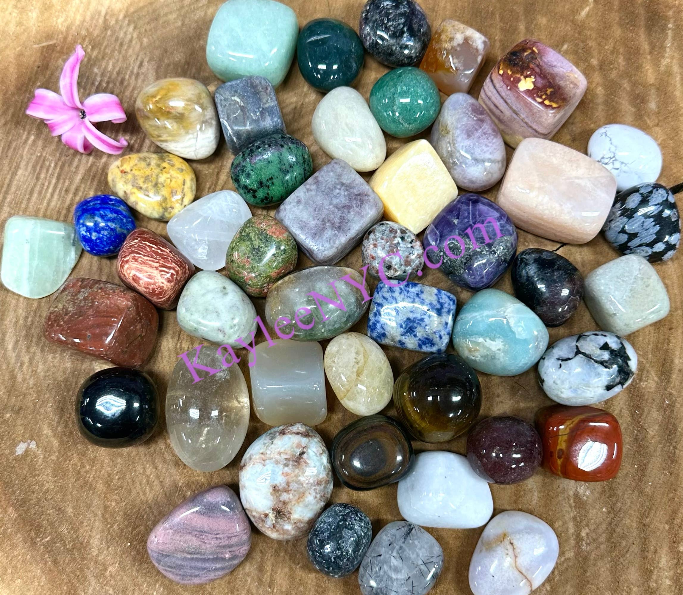 KayleeNYC - Wholesale Spiritual Stone/Crystal - wholesale 2 lbs Natural Mix Crystals Tumble healing energy3