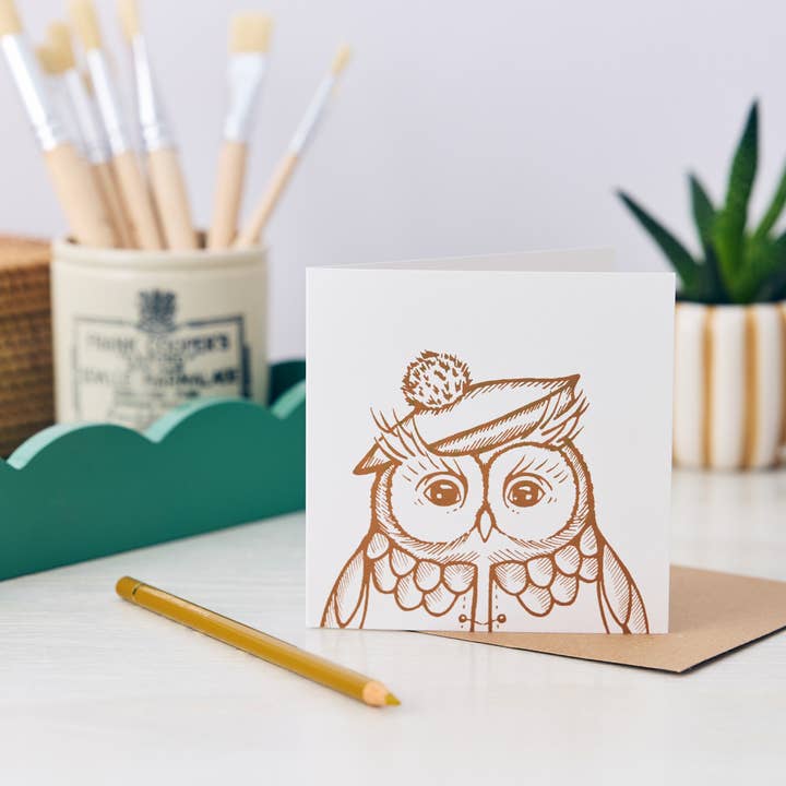 Wild Things - Wholesale Everyday Greeting Card - Elle Owl Greetings Card0
