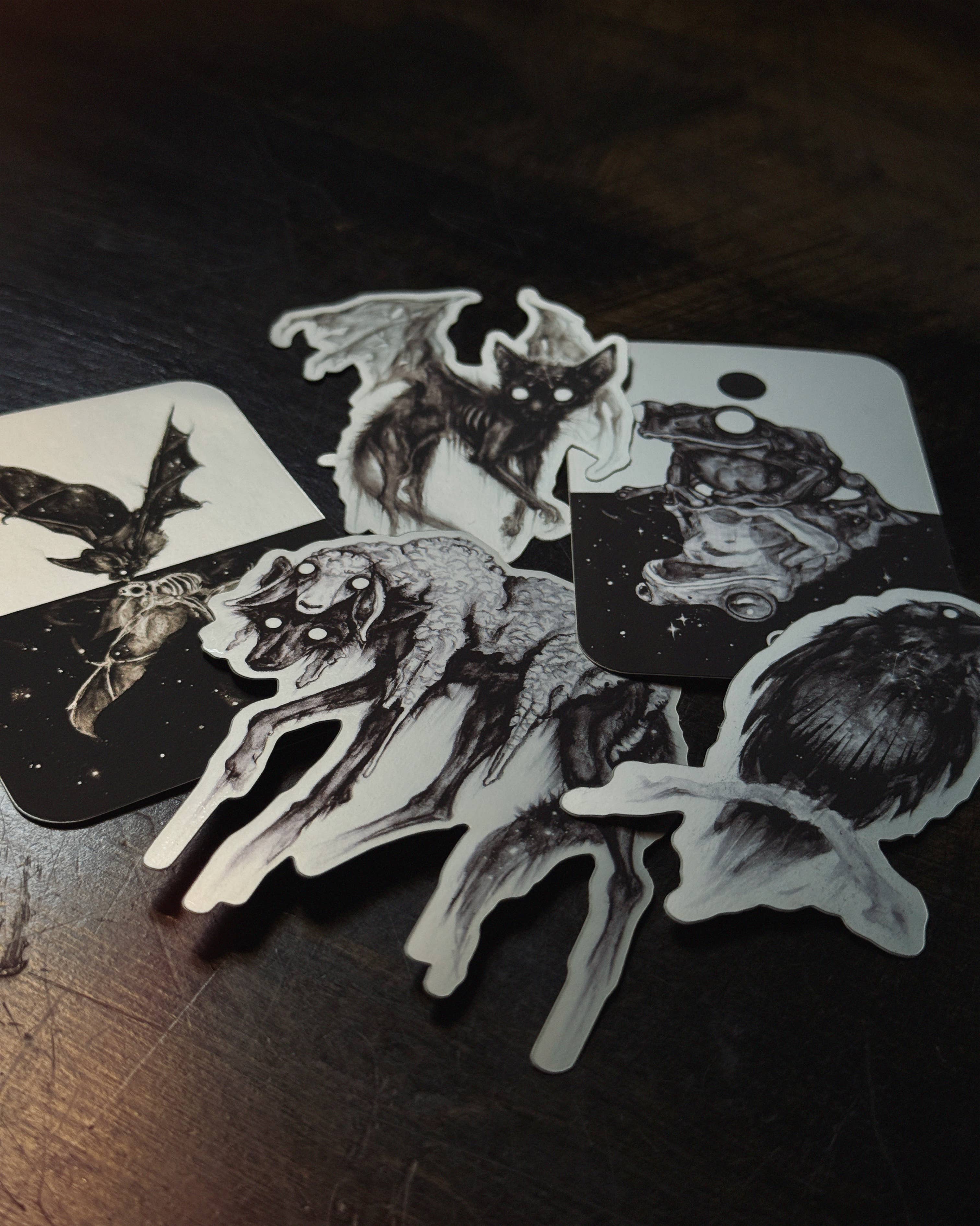 Brian Serway - Wholesale Sticker - Mirror Bat Sticker2