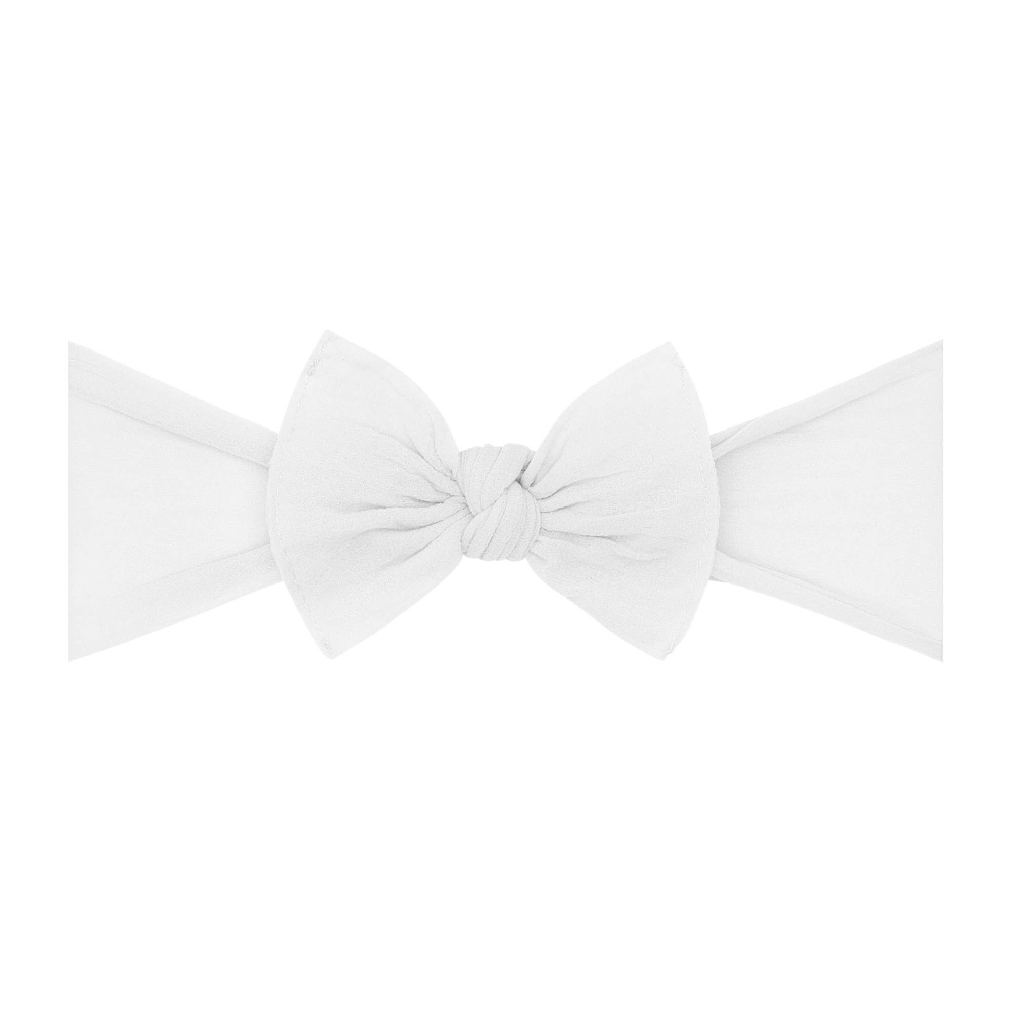 Baby Bling Bows - Vendita all'ingrosso Fiocco per capelli - Neonati - Fascia per capelli Baby Bling® Itty Bitty Knot, piccola e morbida, in nylon0