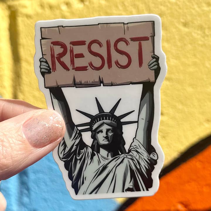 Hilarious Humanitarian - Wholesale Sticker - Resist Sticker