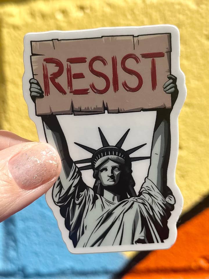 Resist Sticker for wholesale by Hilarious Humanitarian