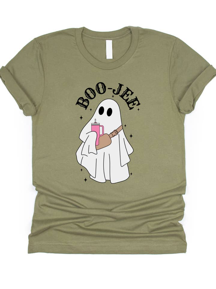 Tickled Teal - Wholesale T-Shirt (Graphic) - Women's - Boo-Jee Ghost Graphic Tee5