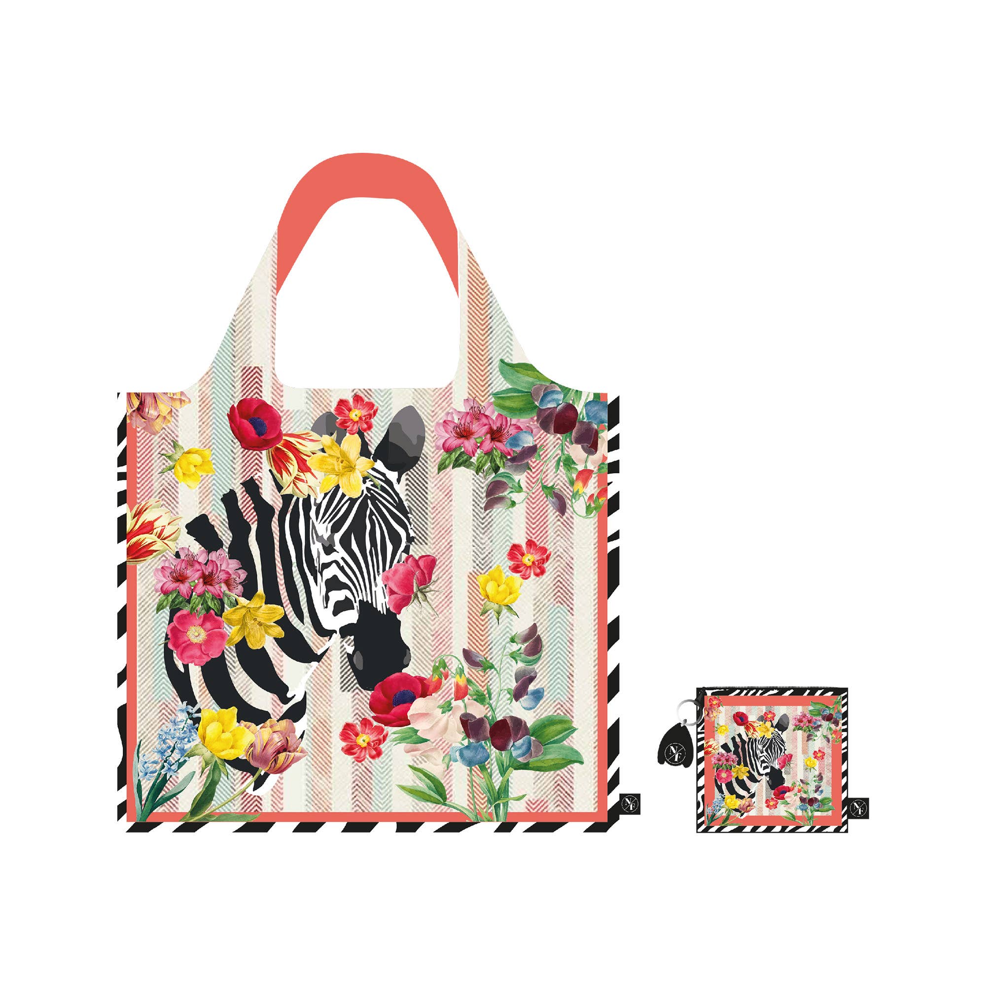 NF Nitzsche Fashion – Großhandel Lebensmittel-/Einkaufstasche – 20er & 50er Sets: Modische, Einkaufstasche zum Falten1