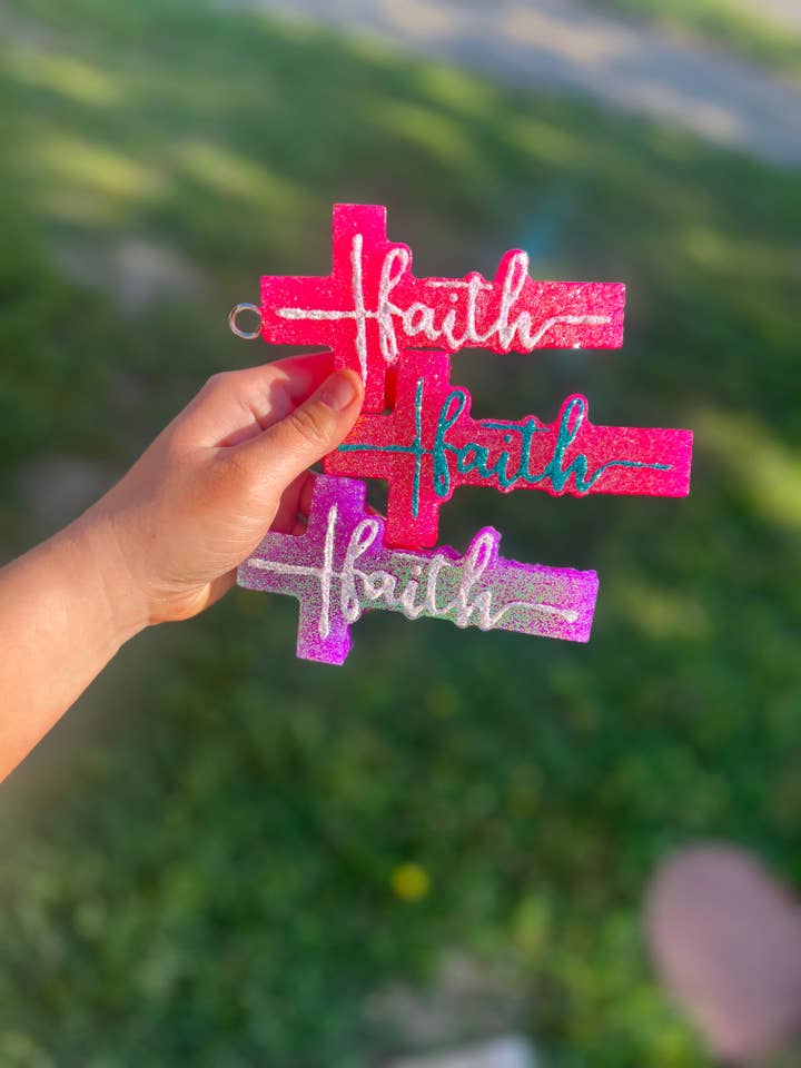 Faith Cross for wholesale by Mama & Me Freshies