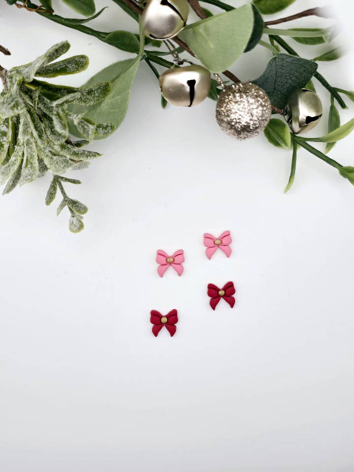 Boucles d'oreilles clous avec nœud pour la vente par Beckys Creations