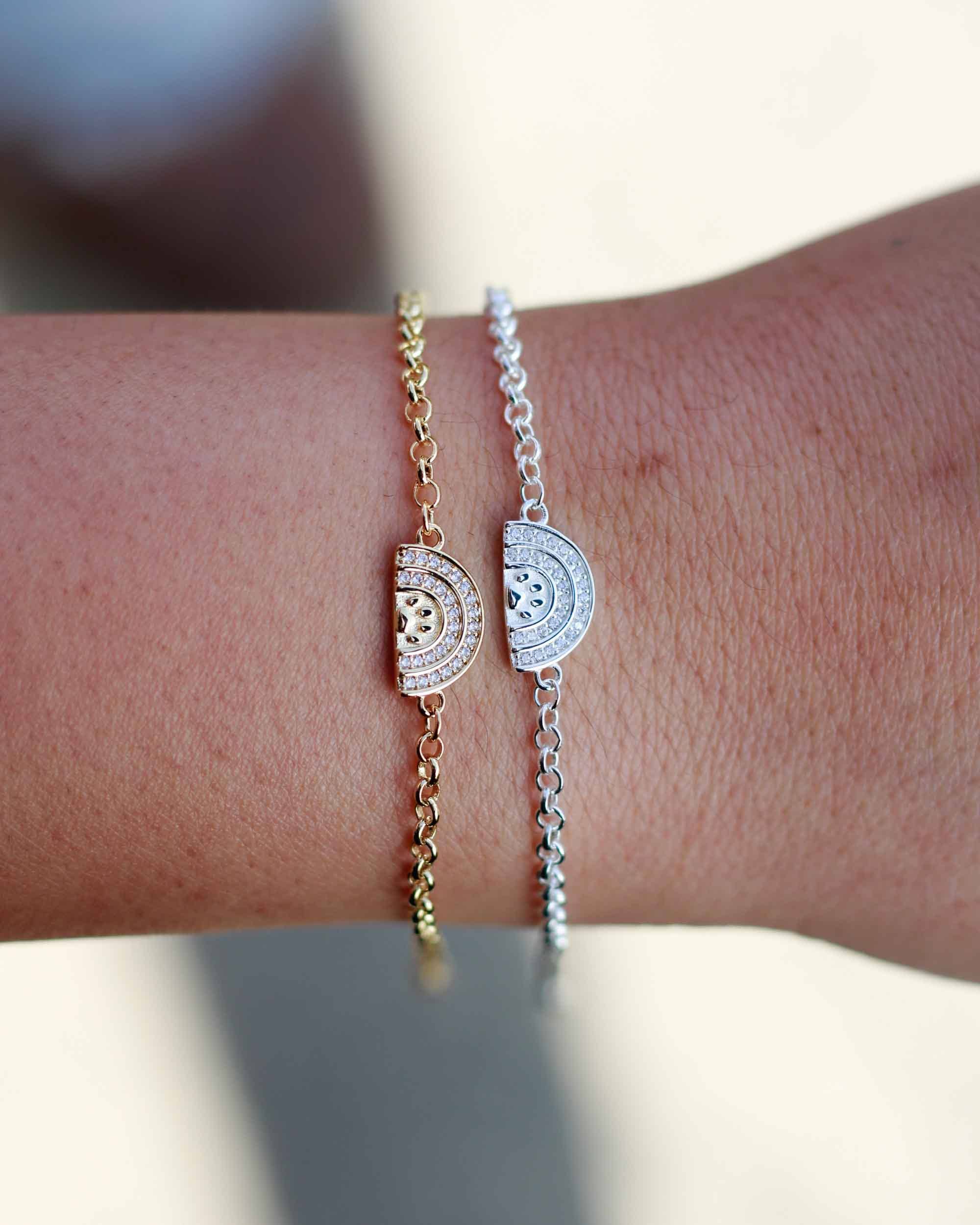 Everly Made - Vendita all'ingrosso Bracciali a catena e a maglie - Braccialetto Ponte dell'Arcobaleno - Perdita di Animale Domestico1