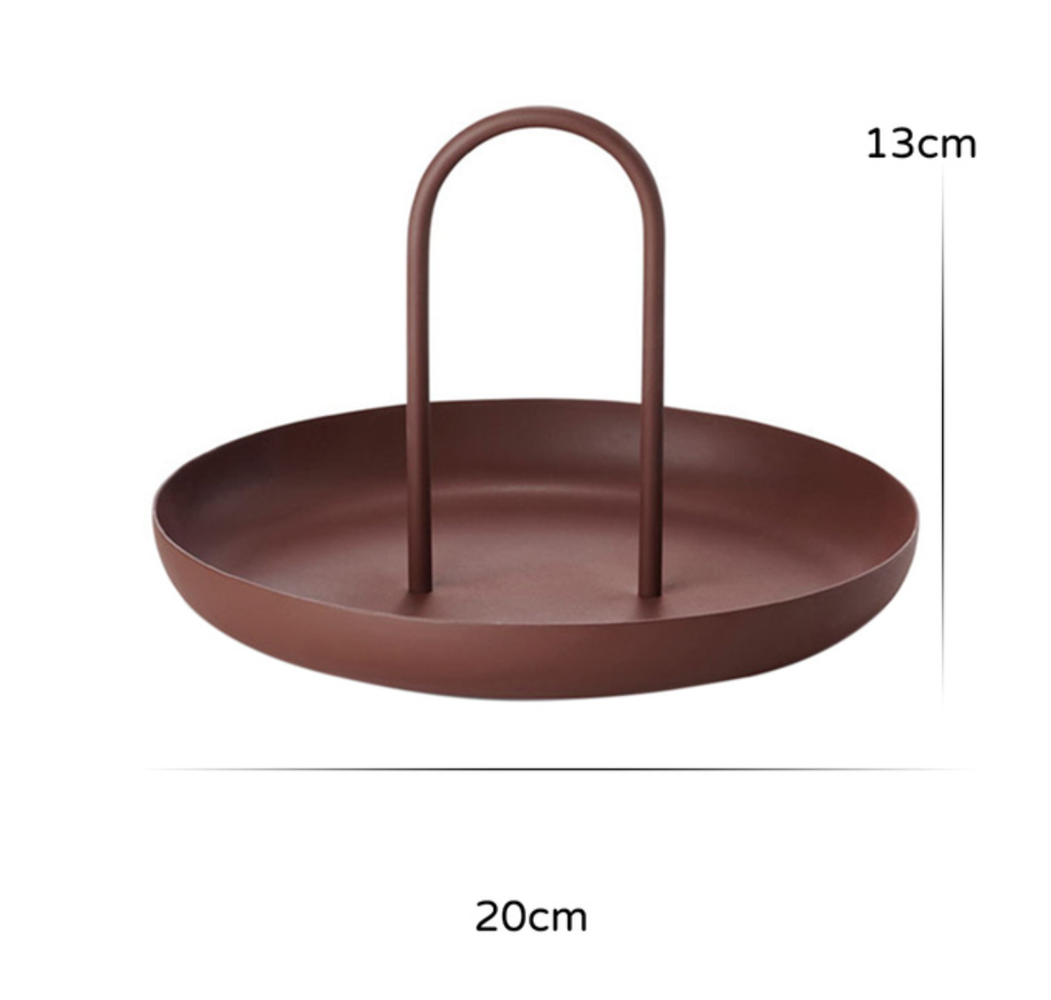 Homerely (We Cover All Import Duties) - Wholesale Decoratief dienblad - Nordische opbergbak met handvat van aluminiumlegering1