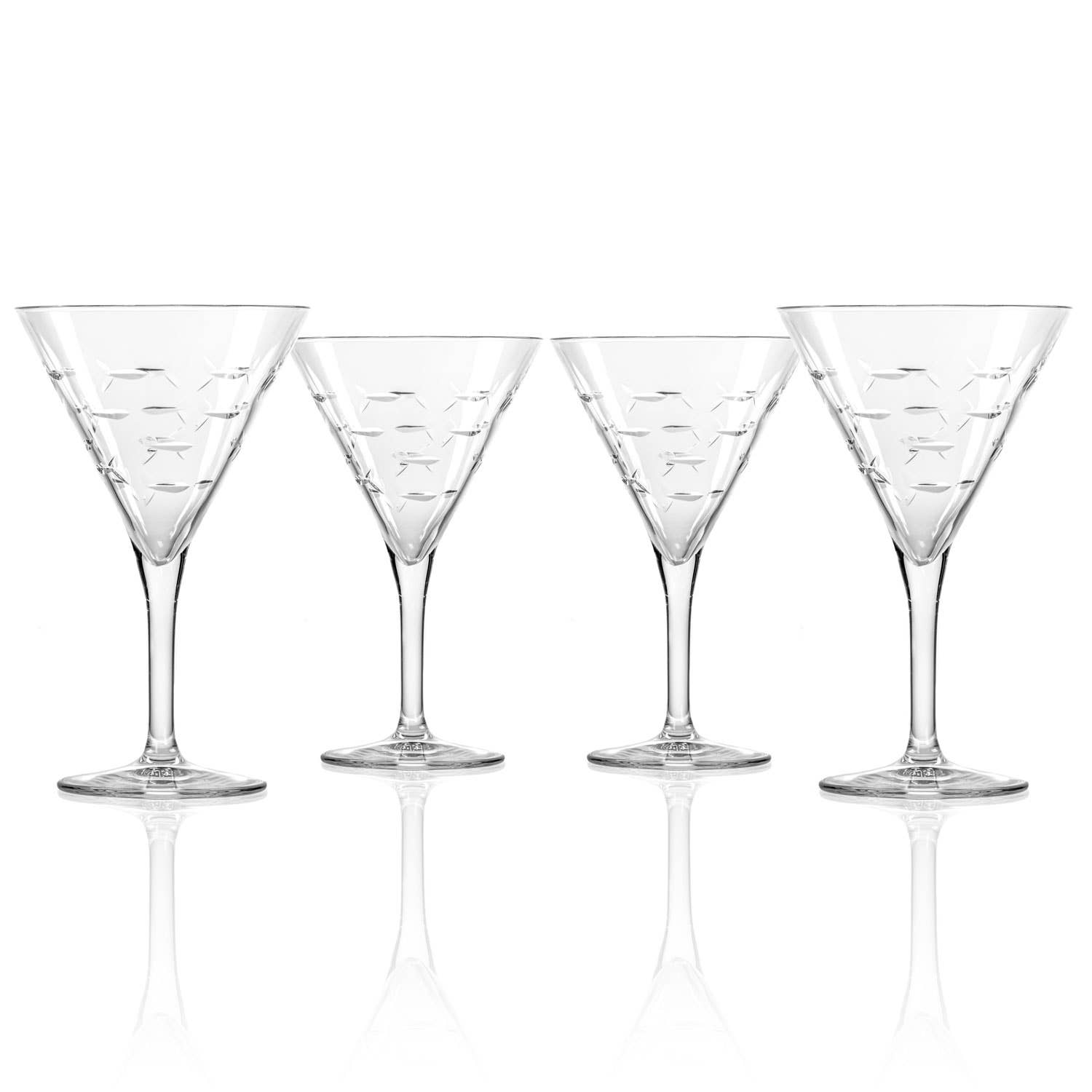 Rolf Glass - Vendita all'ingrosso Bicchieri da cocktail/superalcolici - Bicchiere Martini School of Fish 18,5 oz2