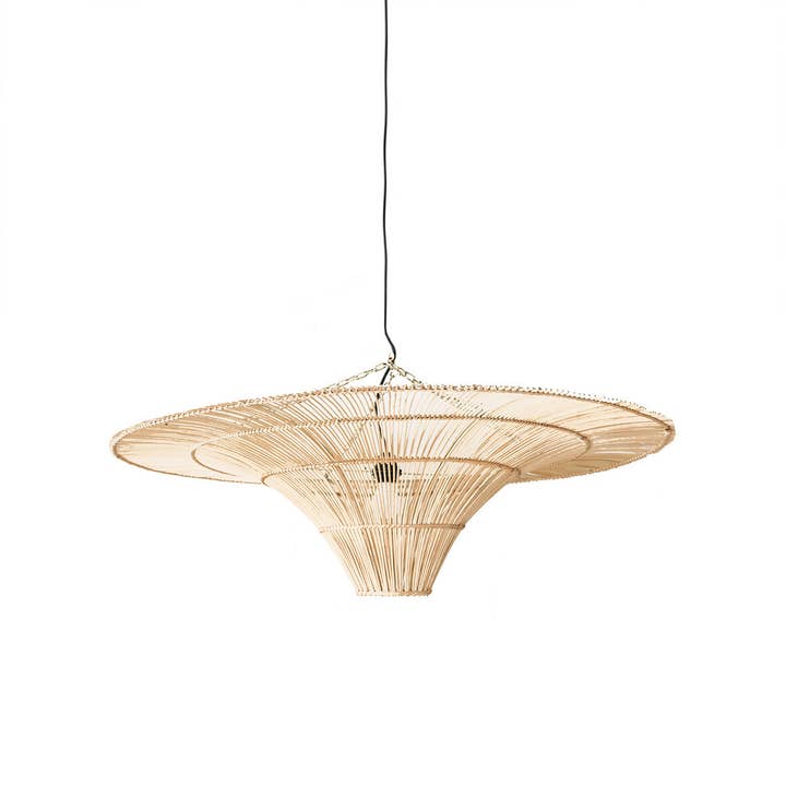 The Sky Pendant - Natural - L for wholesale by Bazar Bizar Living