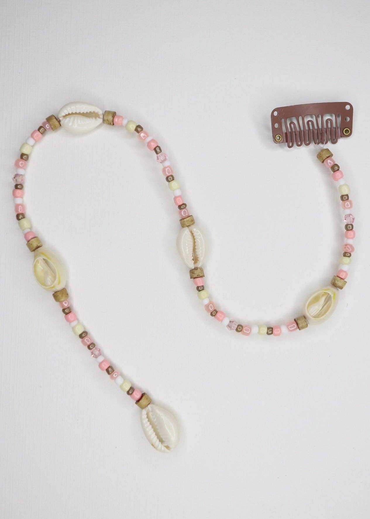 Brielle's Shells - Wholesale Hair Extensions - Multi-Shell Beaded Mermaid Extension16