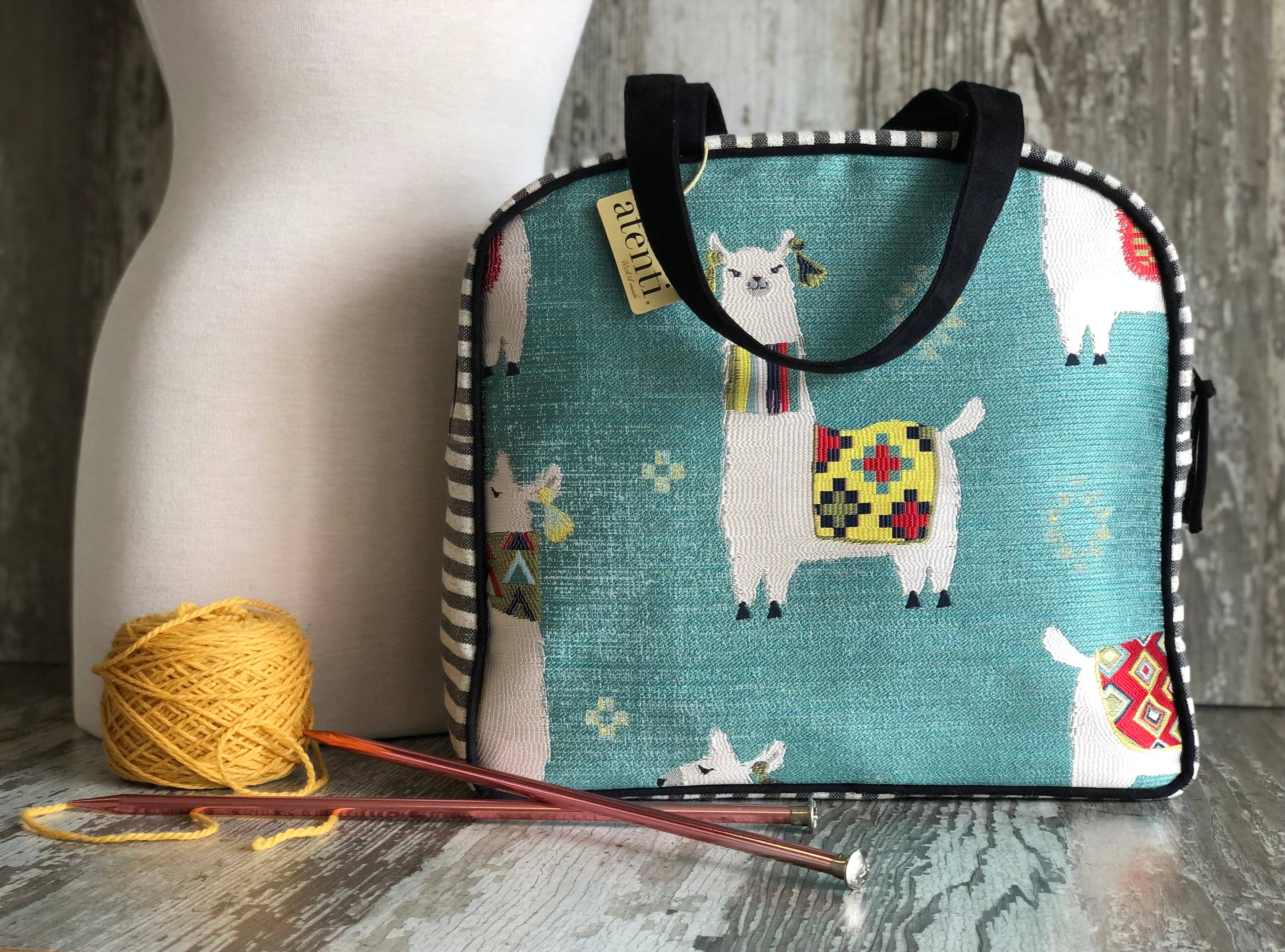 Atenti - Vente Sac de voyage – femme - Mamallama Bonnie ; Weekender de voyage et grand sac de voyage fabriqués aux États-Unis4