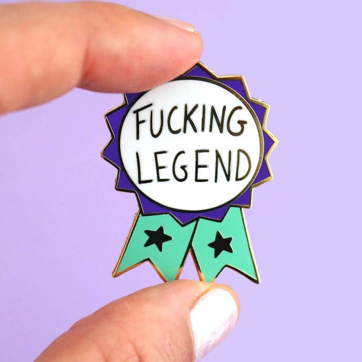 Jubly-Umph - Wholesale Lapel pin/button - Fucking Legend Lapel Pin3