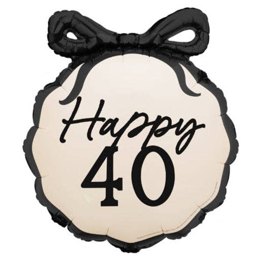 THE BALLOON HUB - Wholesale Balloon - Happy Birthday Milestone Years Round Foil Balloon 18 in. (Choose Year)2
