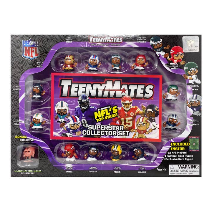 Party Animal, Inc. - Wholesale Toy Set - Kids - NFL TeenyMates Gift Set 2025