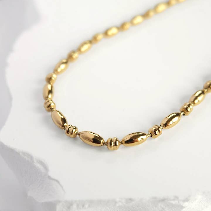 Sierlijke gelaagde kralenketting voor wholesale door Augusta Jewellery