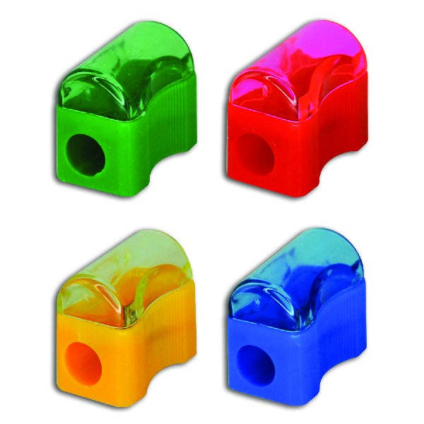 Kipp Brothers - Wholesale Pencil Sharpener - 1" Mini Pencil Sharpener Assortment Bulk Pack- 24/Pack0