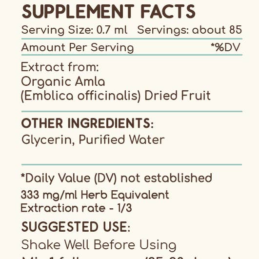 HerbEra - Wholesale Tincture - Amla Tincture1