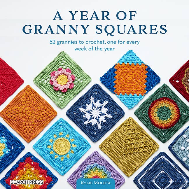 Search Press – wholesale Crafts, hobbies and DIY – A Year of Granny Squares