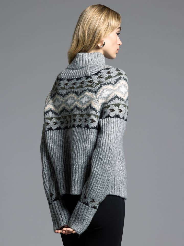 Weekend Los Angeles - Wholesale Sweatshirt - Women's - Raglan Sleeve Sweater - SPENCER MOCK NECK