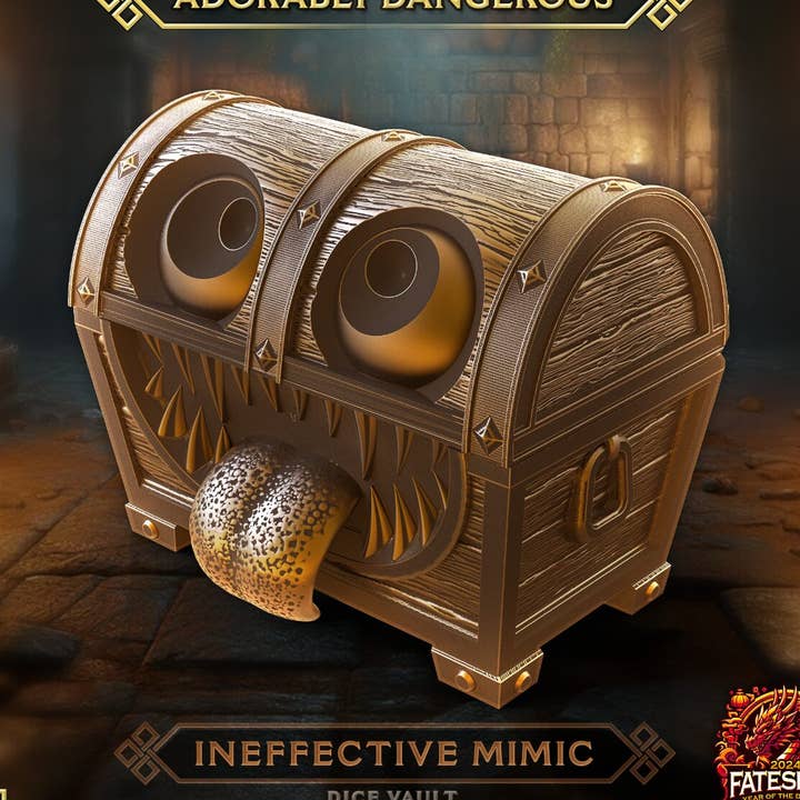 Coffre-mimique inefficace pour la vente par Fool's Moon Entertainment, Inc.