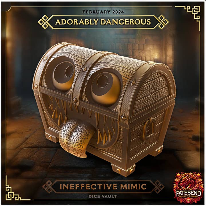 Coffre-mimique inefficace pour la vente par Fool's Moon Entertainment, Inc.