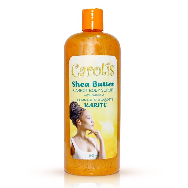 Carotis Shea Butter Body Scrub with Vitamin A - 1000ml for wholesale by Mitchell Brands