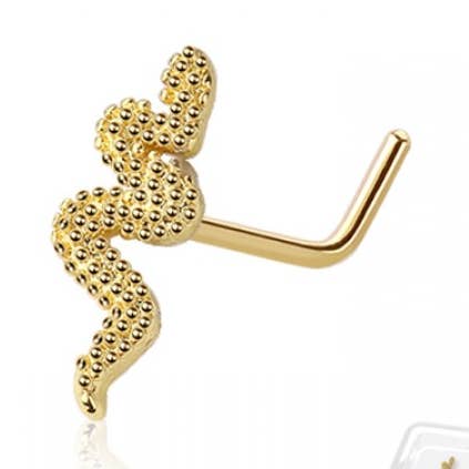 12PCS AF CZ SLANGE 316L KIRURGISK STÅL L-FORM for engroshandel hos CRAVE