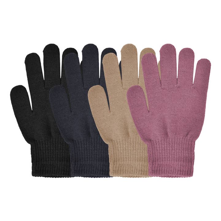 Ladies Solid Knit Stretch Glove - 36114 for wholesale by Think Medical Wholesale