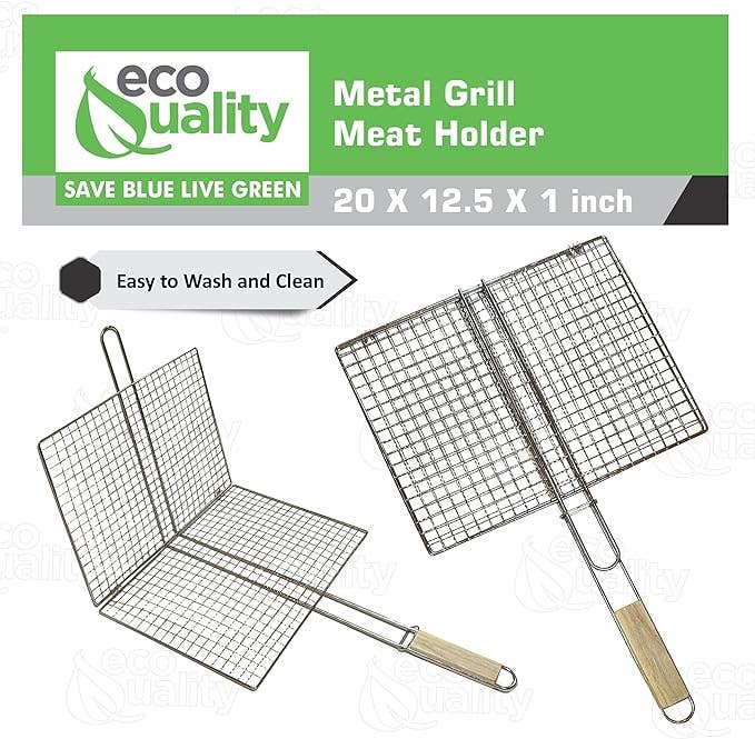 EcoQuality - Wholesale Outdoor Grill Tools - BBQ Grill Basket2