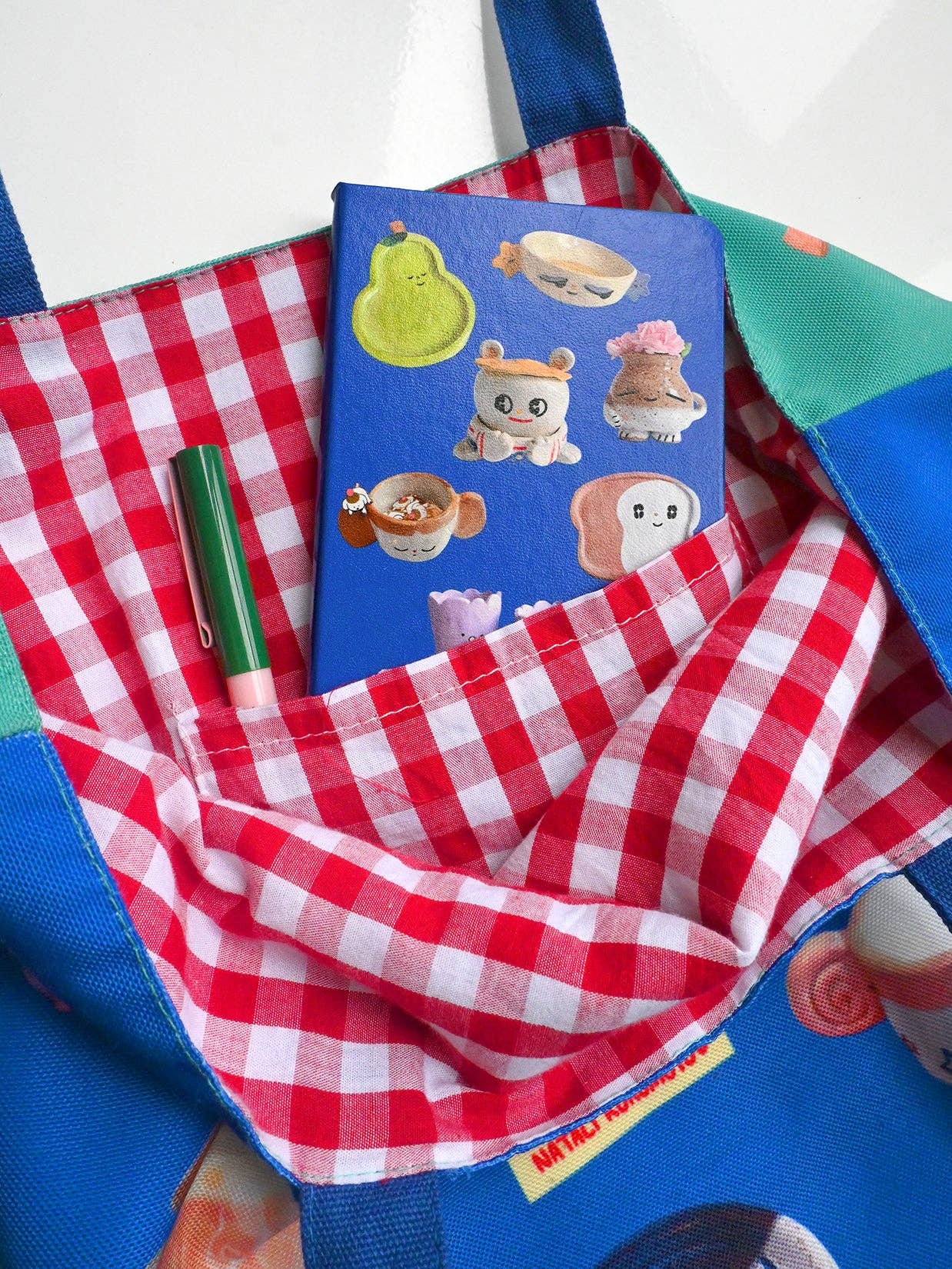 Natali Koromoto - Wholesale Tote Bag - Women's - "Ceramic Party" tote bag3