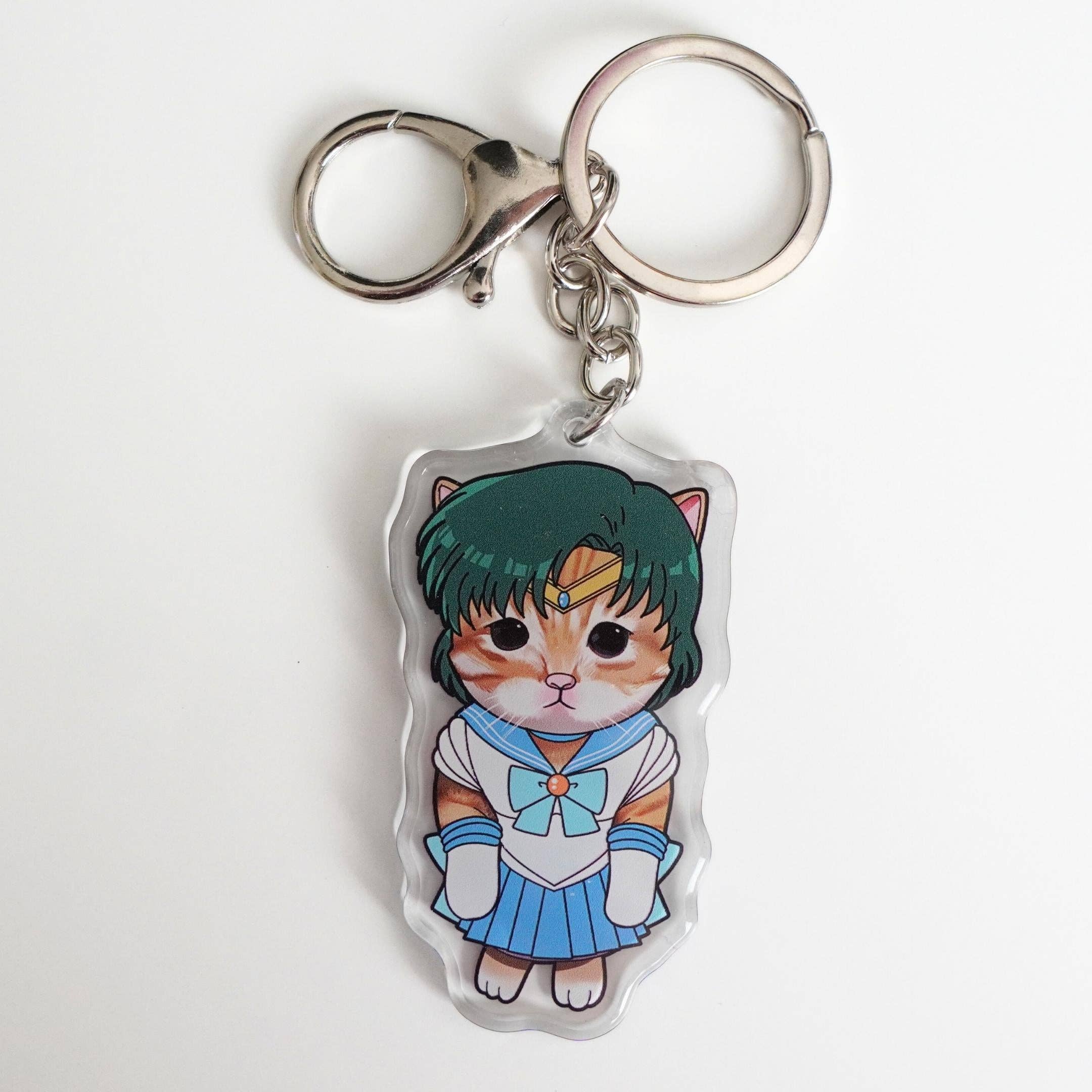 Strawberry Milk Shop - Wholesale Keychain - Unisex - Sailor Moon Cat Keychains1