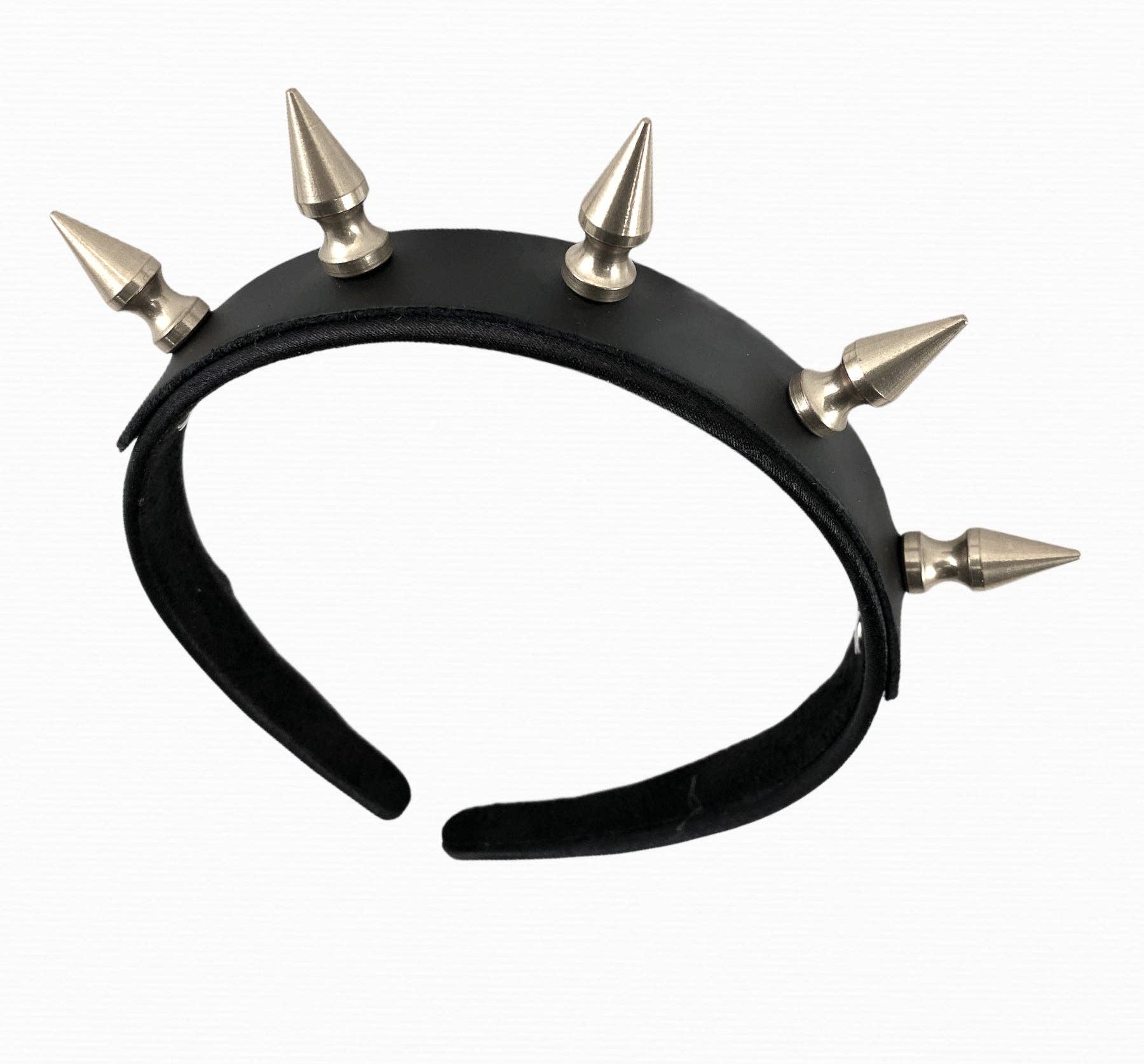 Funk Plus - Wholesale Fashion Headband - Women's - HB105 1" LONG TREE SPIKE HEADBAND5