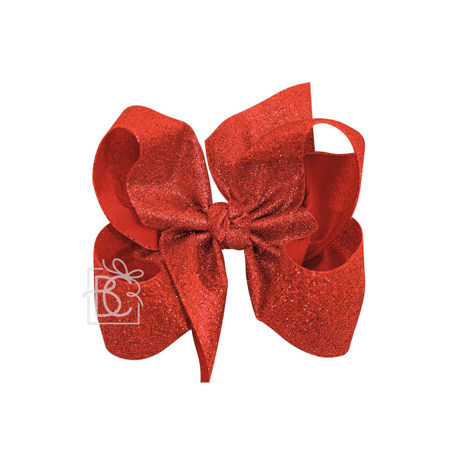 Beyond Creations, LLC - Wholesale Hair Bow - Kids - GLITTER METALLIC BOW ON CLIP52