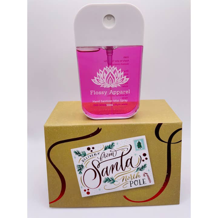 Flossy Apparel - Wholesale Hand Sanitizer - Cranberry Refillable Hand Sanitizer Mist SprayÂ