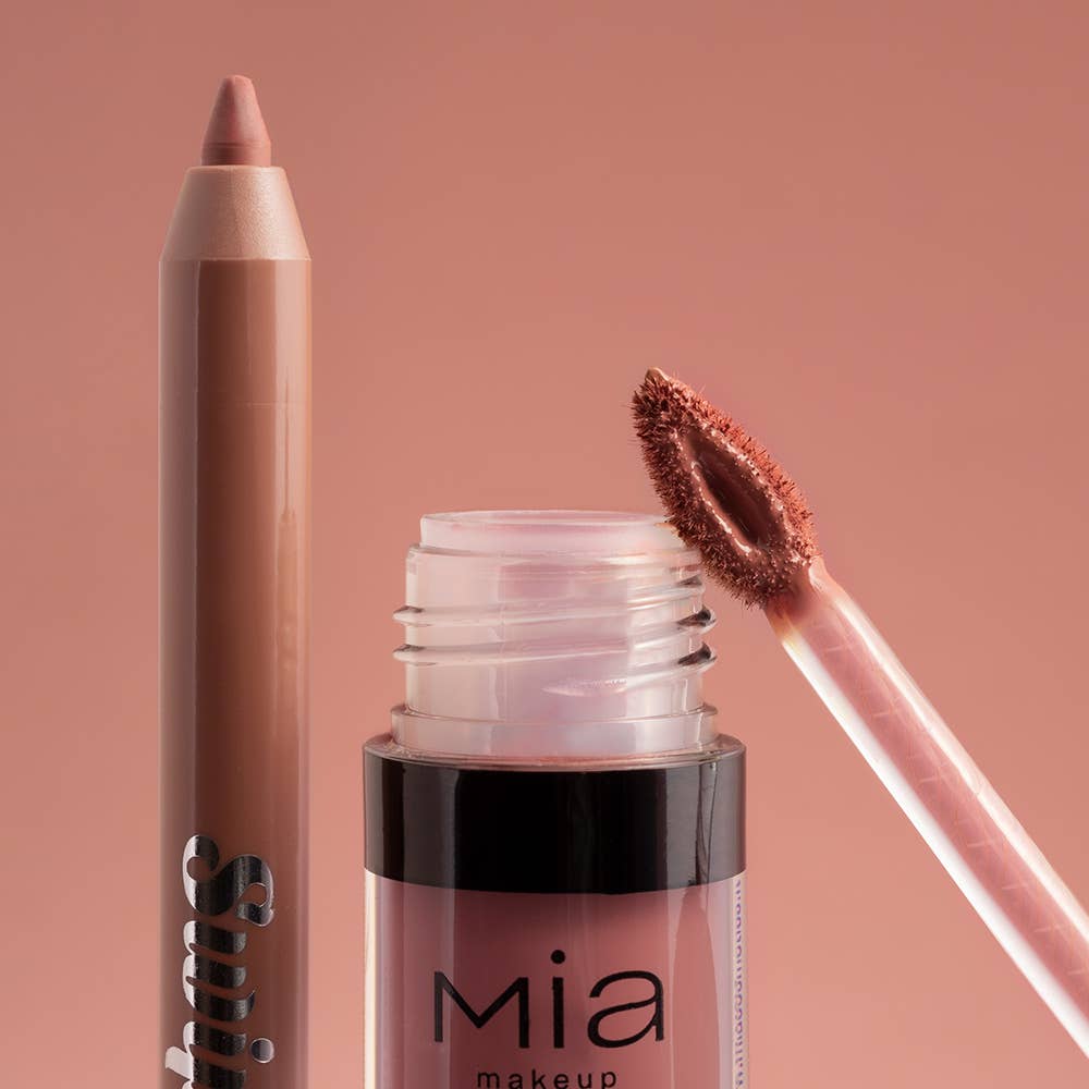MIA COSMETICS SRL - Wholesale Lipstick Set - Matte Match Nude Affair - lip combo lip pencil + lip tint1