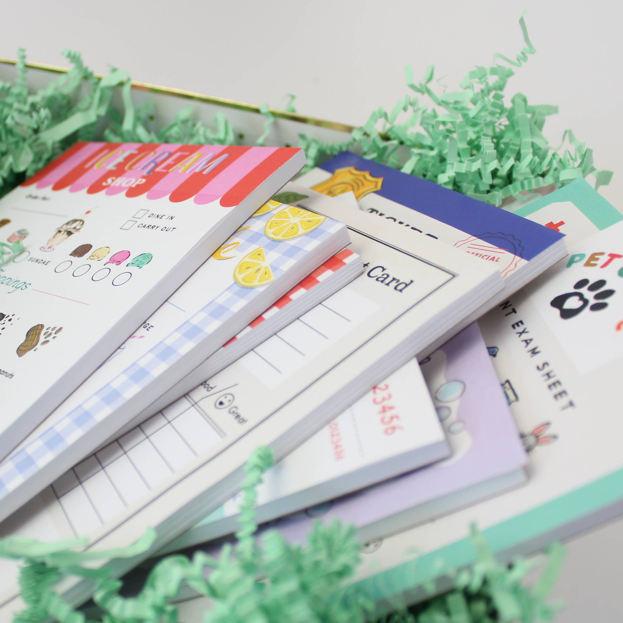 Inklings Paperie - Wholesale Kladblok - Inklings Tiny Town™ Speel Notitieblok - IJssalon5