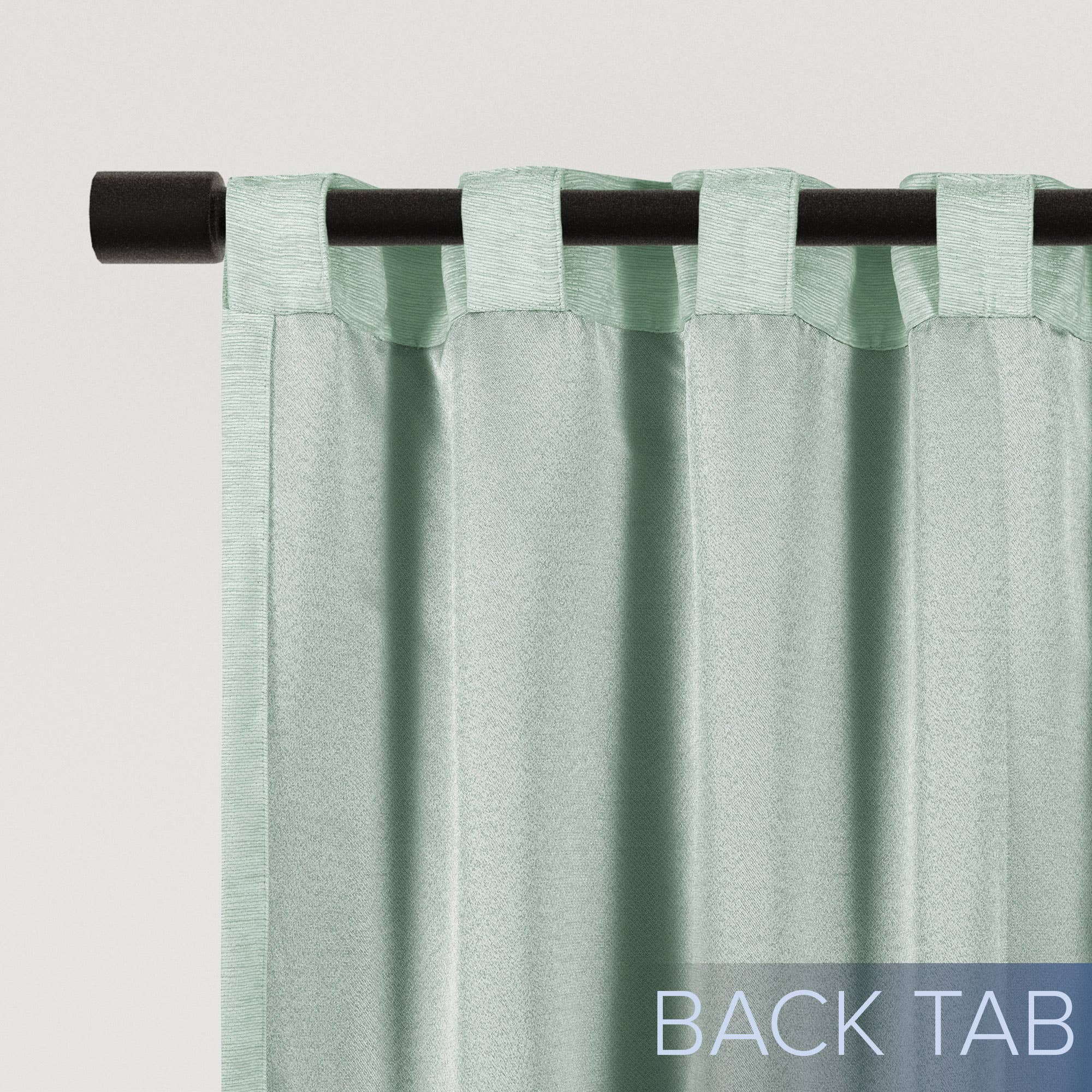 Awesome Home - Wholesale Curtain - Chenille Room Darkening Back Tab Curtain, 1 Panel, 52"x96"16