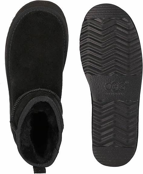 OB5888 OOG Damen Lederboots mit Teddyfell Black for wholesale on Faire3