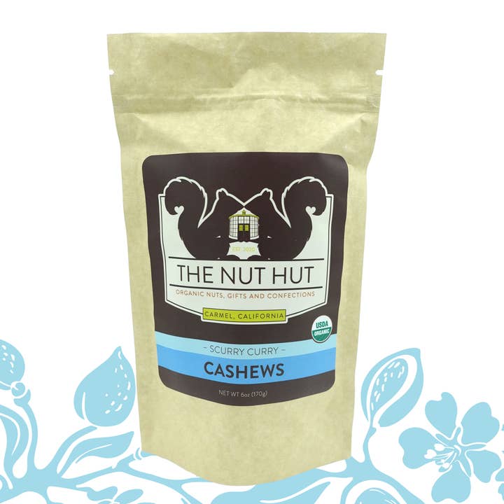 Organic Scurry Curry Cashews for wholesale by The Nut Hut