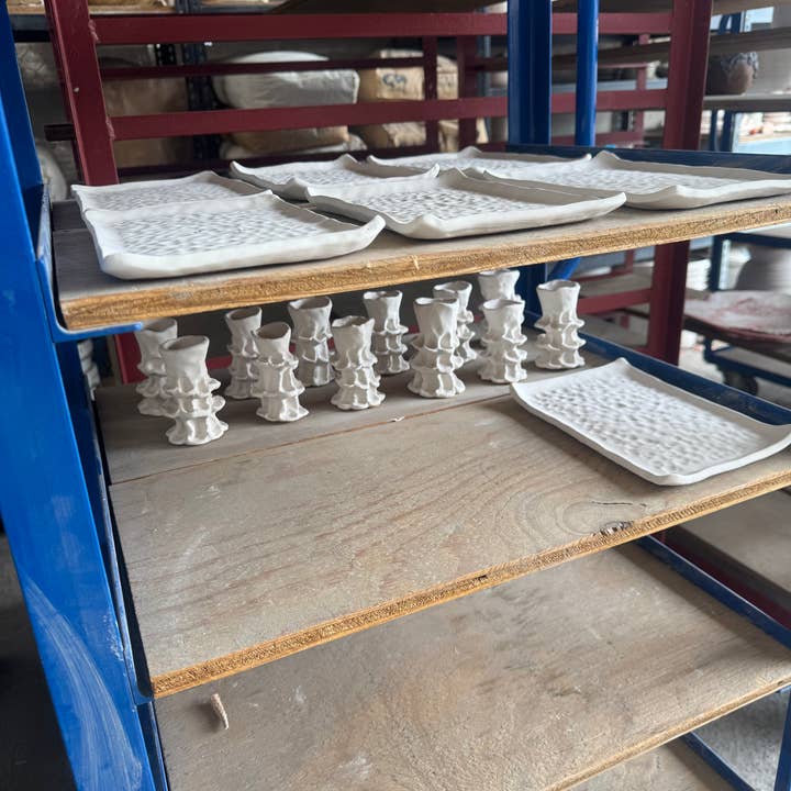 Design by Pouneh - Wholesale Candle holder - Organic Elegance Candlestick Set with Tray.6