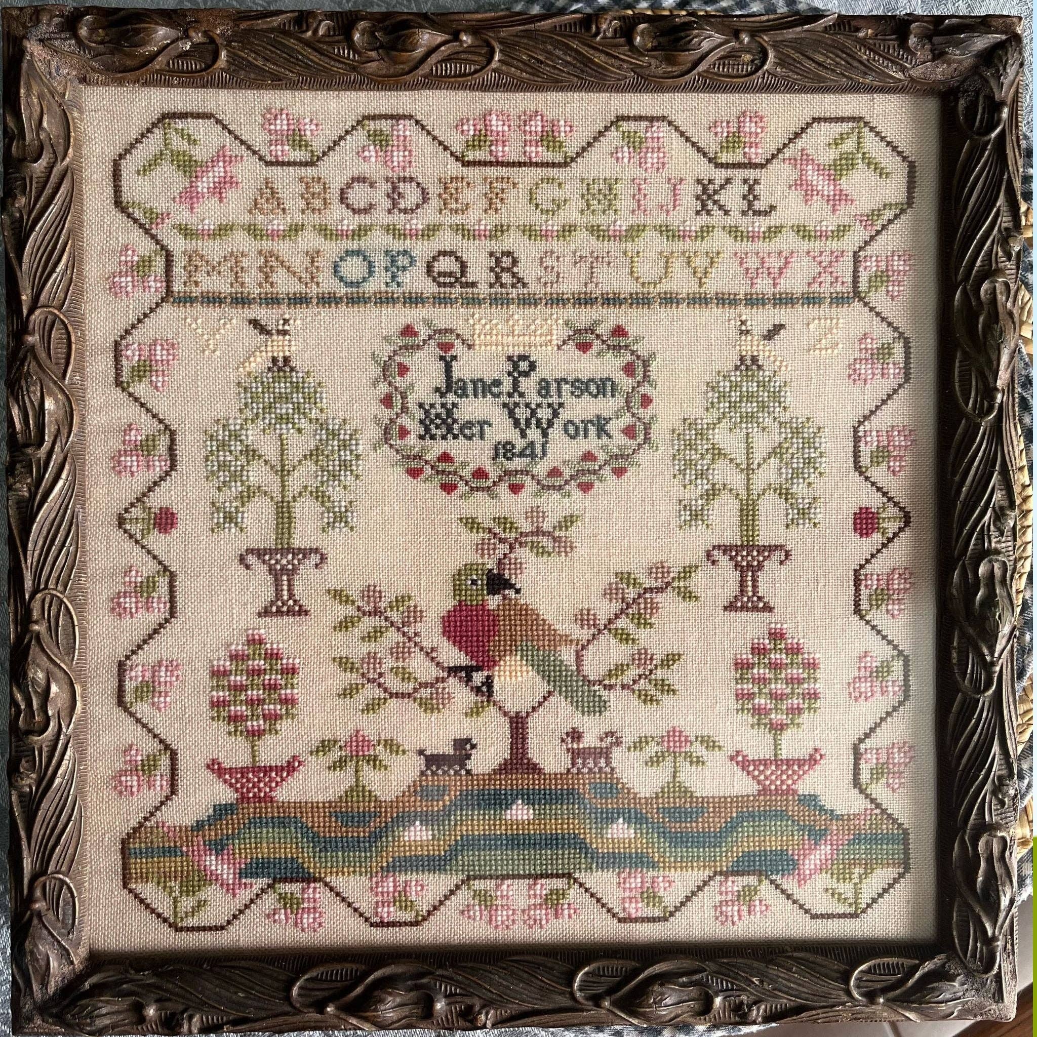 The Wishing Thorn - Wholesale Embroidery/Cross Stitch Supplies - Jane Parson Sampler Pattern 18411