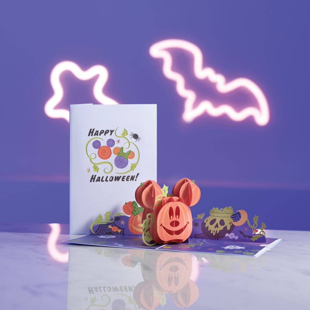 Lovepop Cards - Wholesale Halloween Card - Disney's Mickey Mouse Happy Halloween 5''x7'' Card4