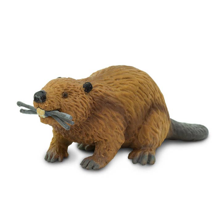 Safari Ltd. - Wholesale Figurine Toy - Kids - Beaver Figurine Toy for Kids