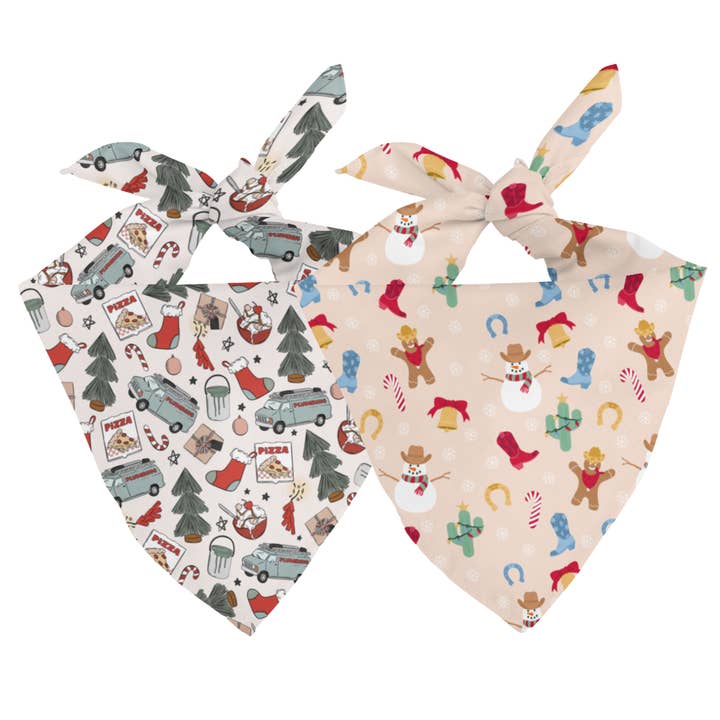 Christmas Movie Dog Bandana for wholesale by Dog Bandana Co.