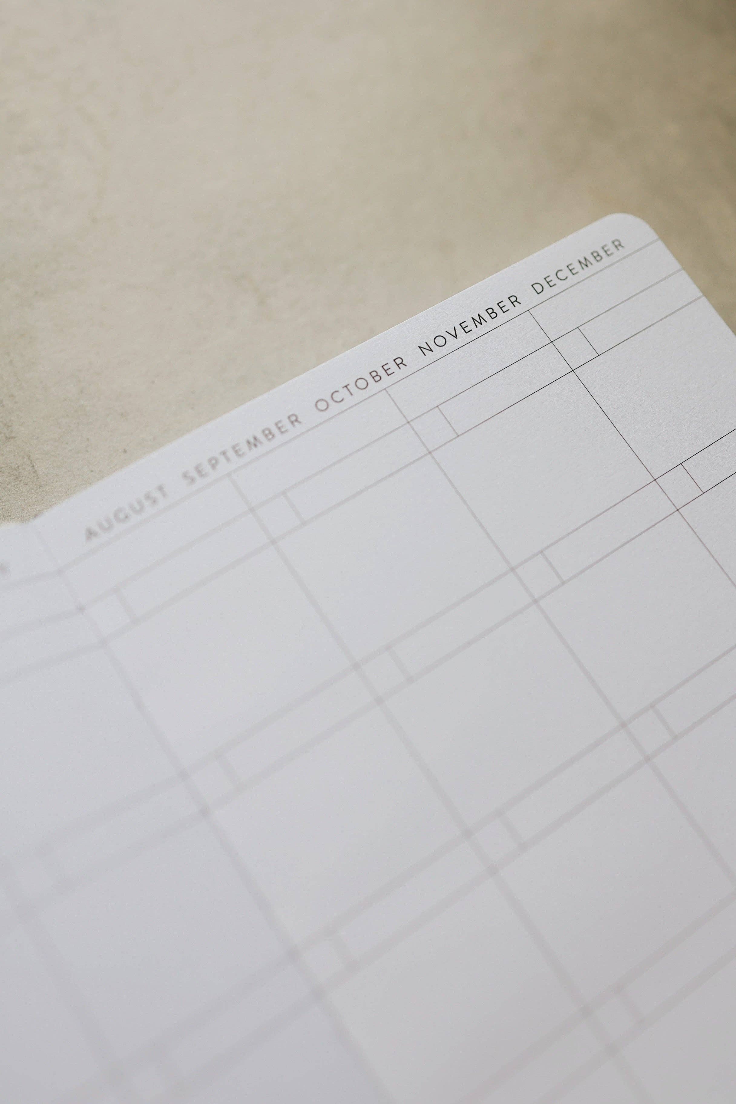 Rad & Happy - Wholesale Planner - 5x8 Undated Planner - Checkers Edition7