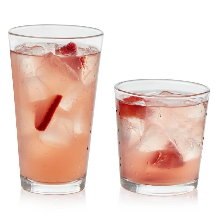 Libbey Flare 16 Piece Tumbler and Rocks Glass Set for wholesale by Libbey