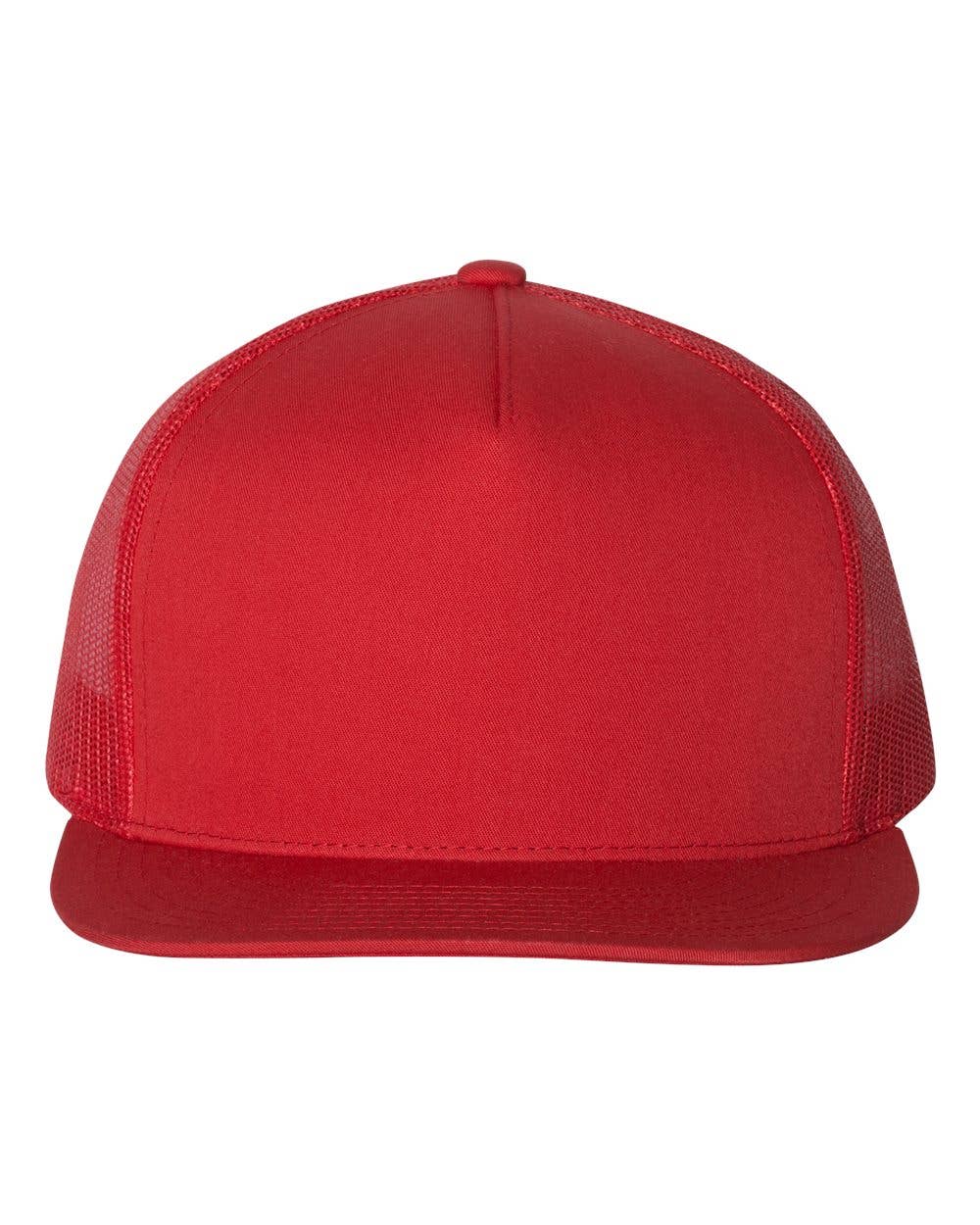 The Park Wholesale - Vente Casquette de camionneur – unisexe - YP Classics® Yupoong 6006 - Casquette trucker à visière plate - 600666