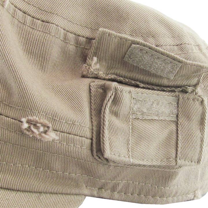 KBETHOS - Wholesale Baseball Cap - Unisex - Distressed Army Cadet (Fitted)16