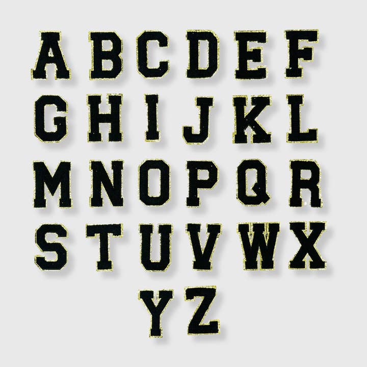 CP1095 - Black with Gold Chenille Letters for wholesale by ILTEX Apparel